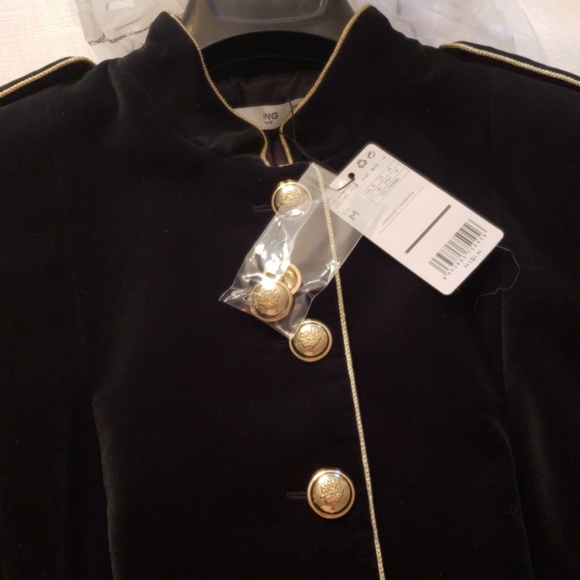 Mango velvet blazer new - Picture 2 of 3
